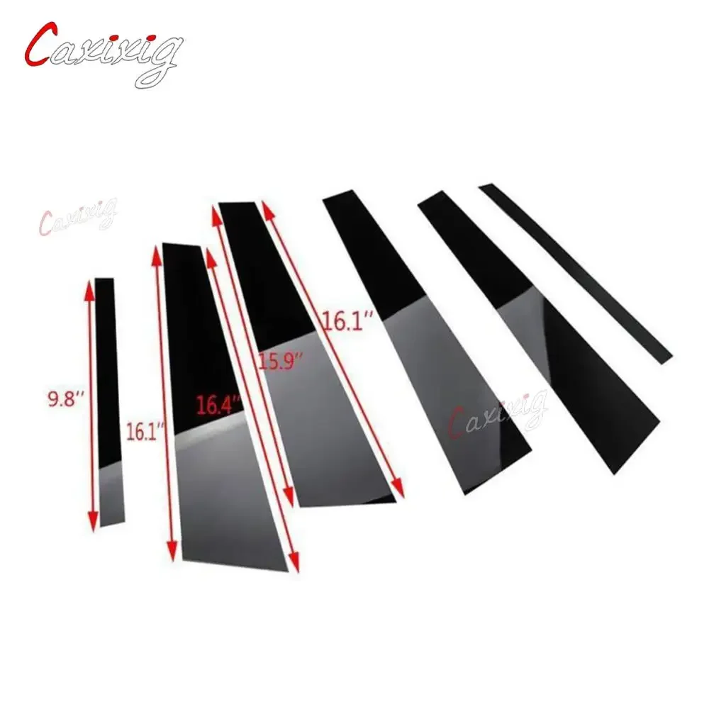 Pilar de ventana Honda Civic 2006-2011 – Cubierta embellecedora efecto espejo - imagen 2