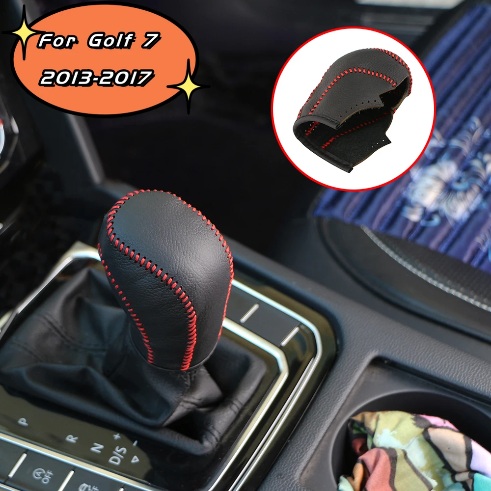 Funda perilla cambio cuero VW Golf MK6 MK7 GTI Polo Passat B7 - imagen 3