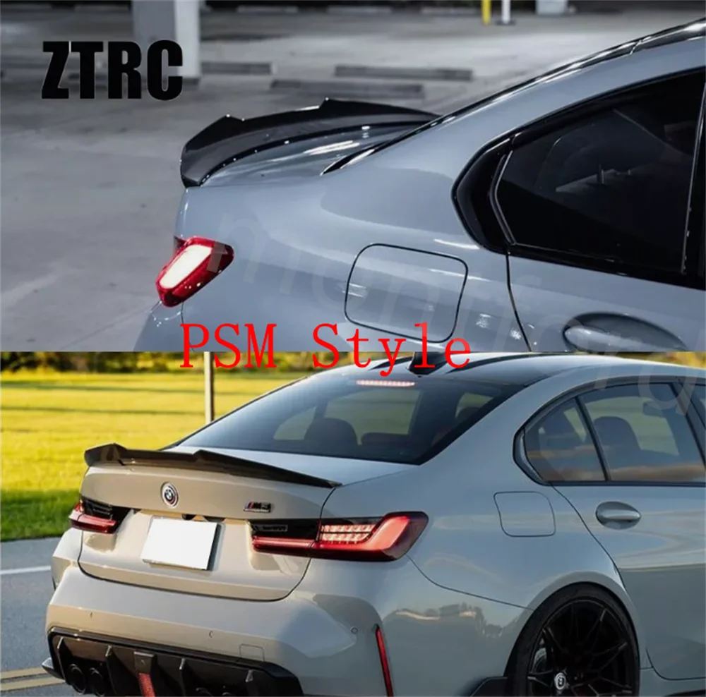 Alerón trasero ABS negro estilo M4 para BMW 4 Serie G20 2018-2024 - imagen 3