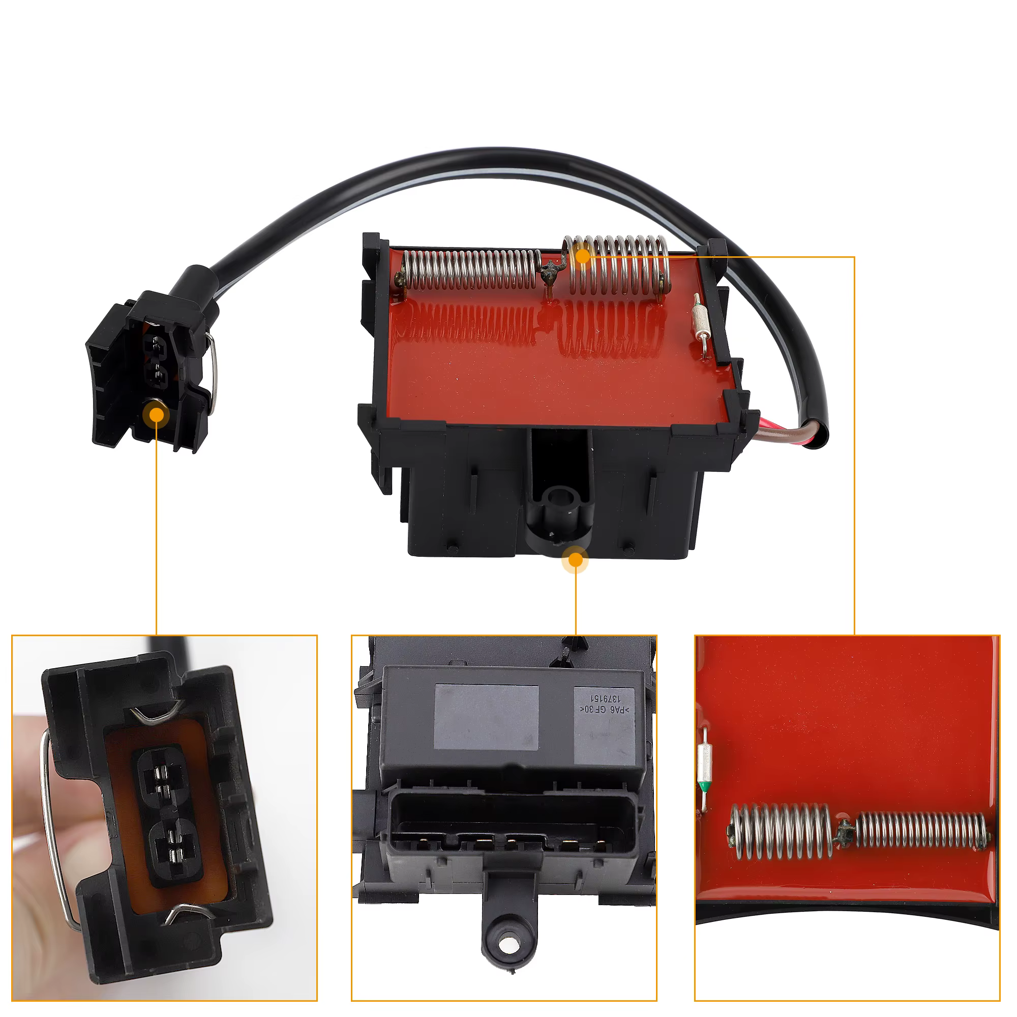 Módulo relé de ventilador Opel Vectra C 1.8 2002-2008 - imagen 4