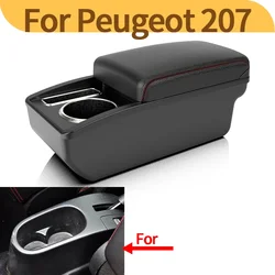 Reposabrazos central Peugeot 207 con compartimento portaobjetos