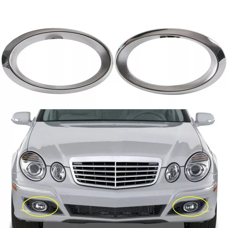 2118850974 Cubierta antiniebla cromada Mercedes Clase E W211 - imagen 5