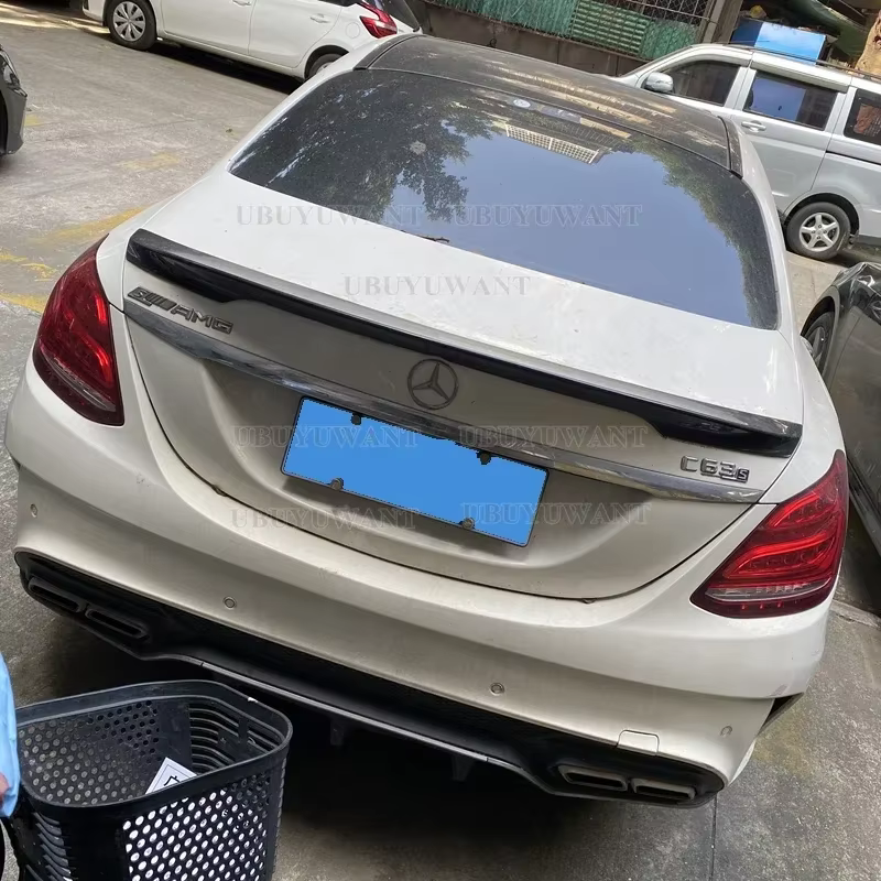 Alerón trasero ABS Mercedes Clase C W205 estilo Carlson - imagen 3