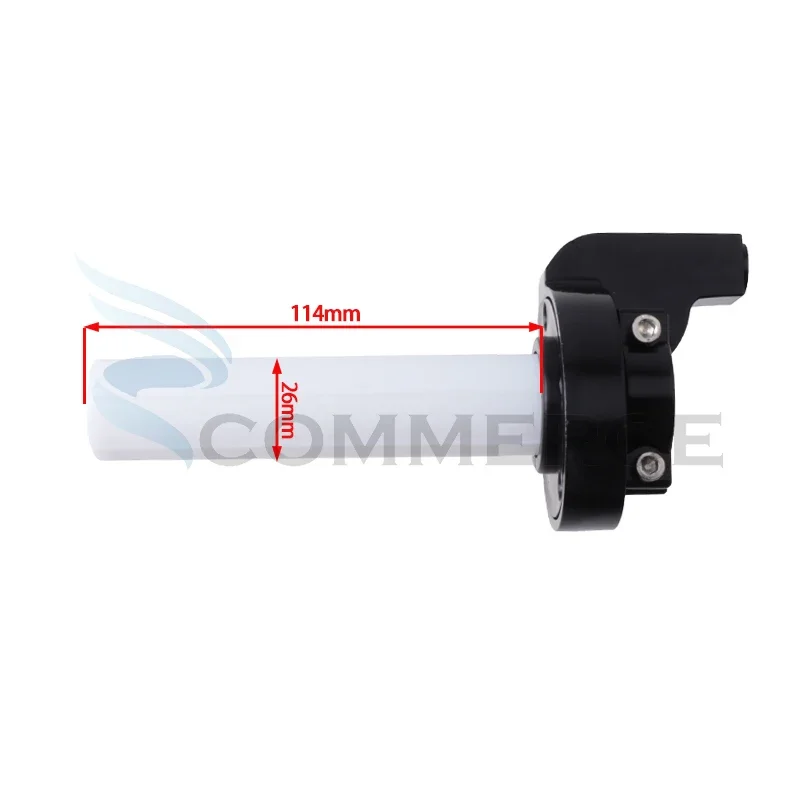 Puño acelerador universal de aluminio ajustable para motocross - imagen 3