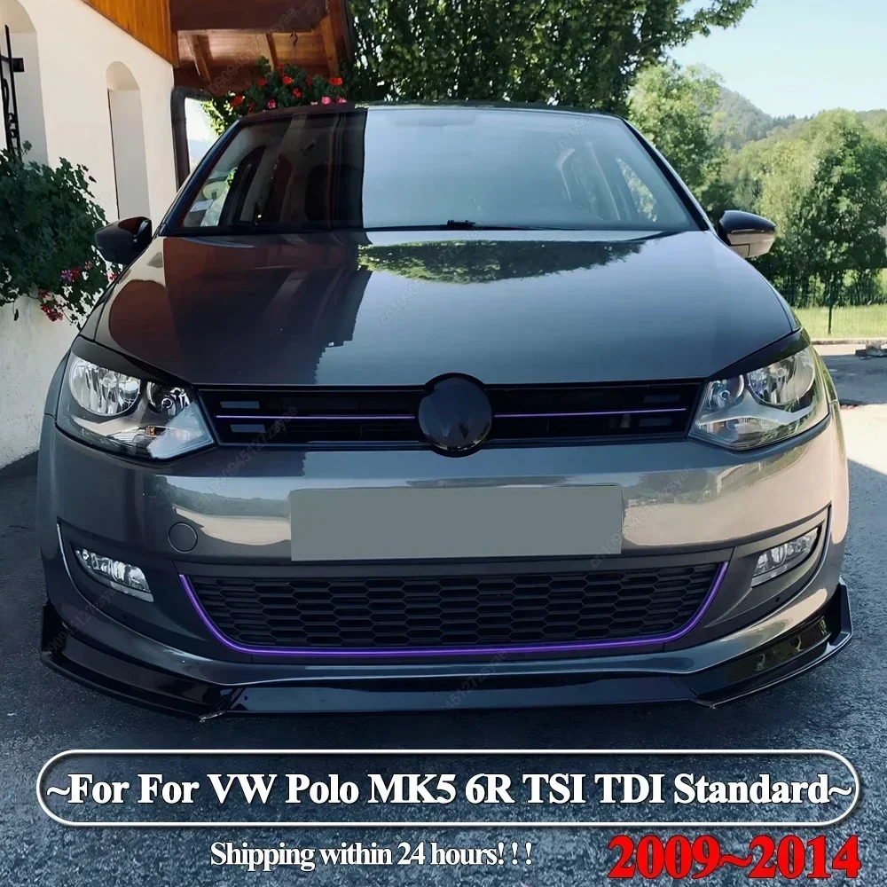 Kit difusor delantero y labio parachoques – VW Polo MK5 6R 2009-2014