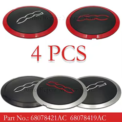Tapacubos centrales de rueda 133 mm para Fiat 500