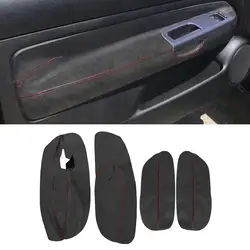 Funda de reposabrazos de puerta en ante para VW Golf IV 3 puertas