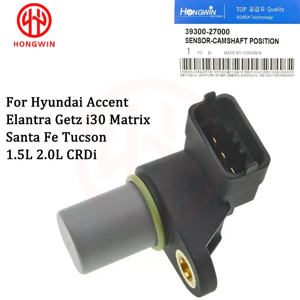 Hyundai 39180-27000 Sensor árbol de levas Accent i30 Tucson 2.0 CRDi - imagen 3