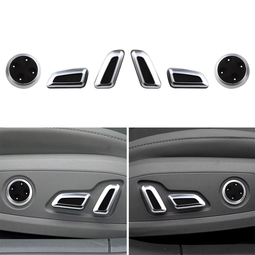 Embellecedor de botones de asiento Audi A3, A4, A5, A6 y Q5 - imagen 2
