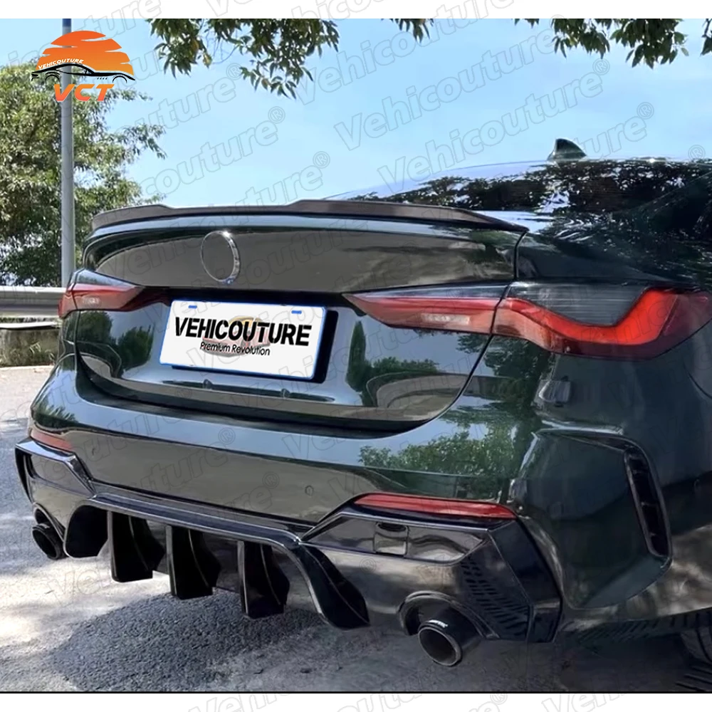 Difusor trasero deportivo para BMW M4 G82 y M3 G80 - imagen 3