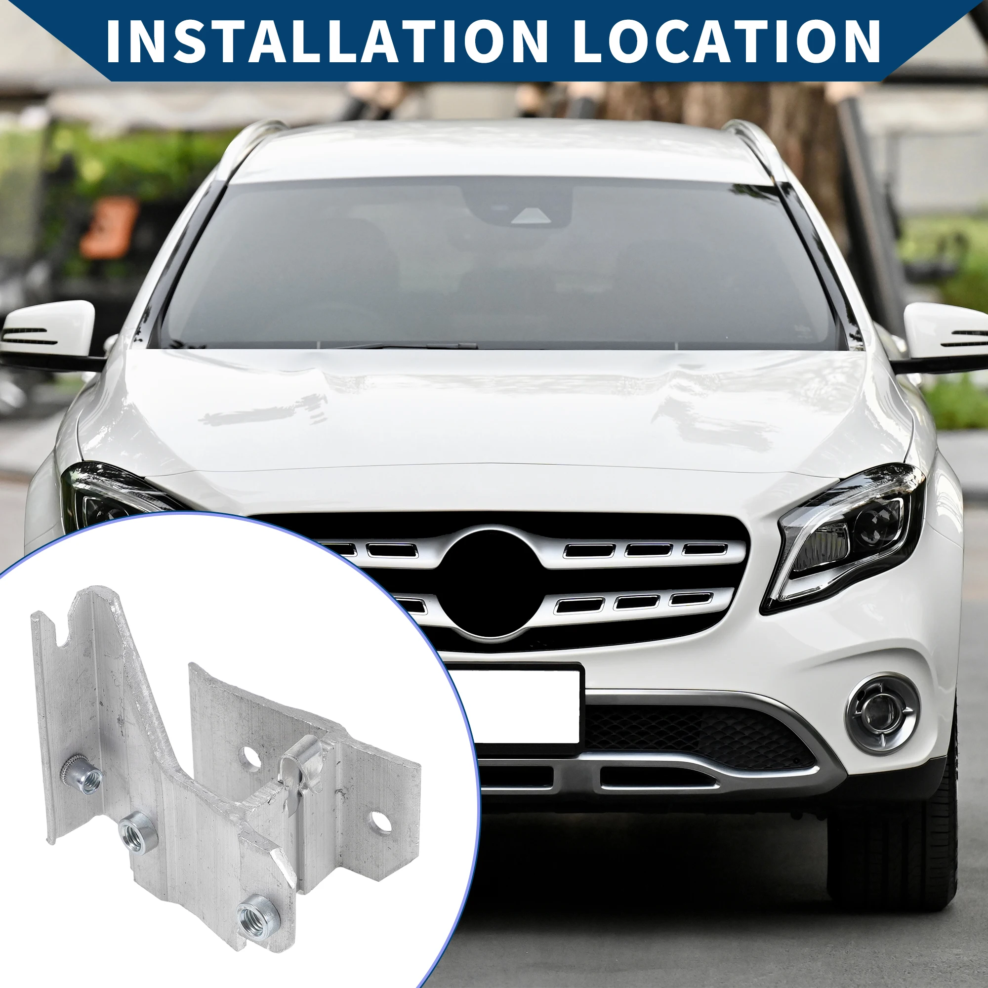 51647245796 Soporte parachoques delantero UXCELL BMW Serie 1 2011-2023