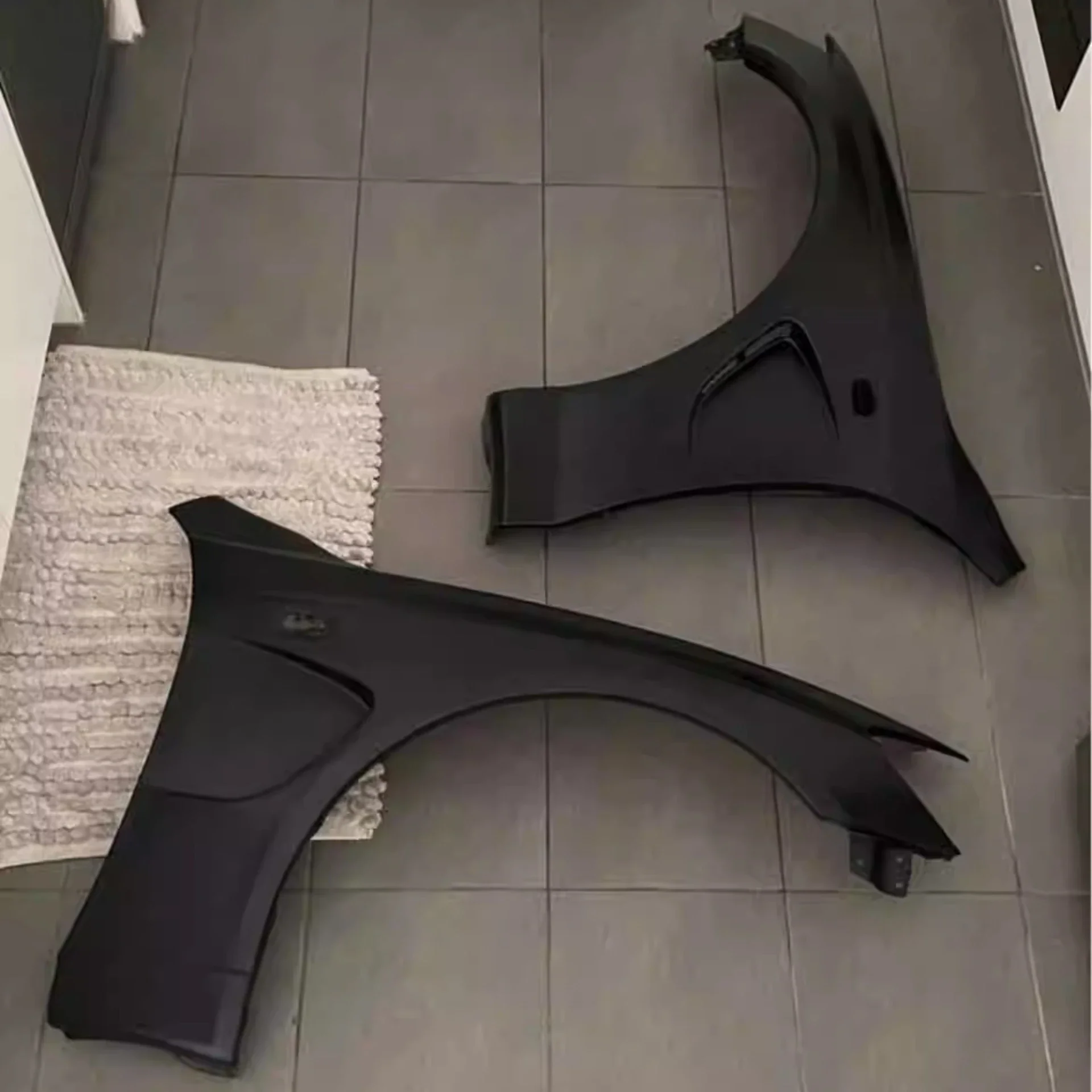 Guardabarros delantero de resina sin pintar para Lexus is200, Kit de carrocería de guardabarros ancho, accesorios para coche - imagen 2