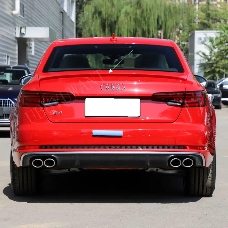 Alerón maletero Audi A4 B9 ABS negro o sin pintar (2017-2020) - imagen 4