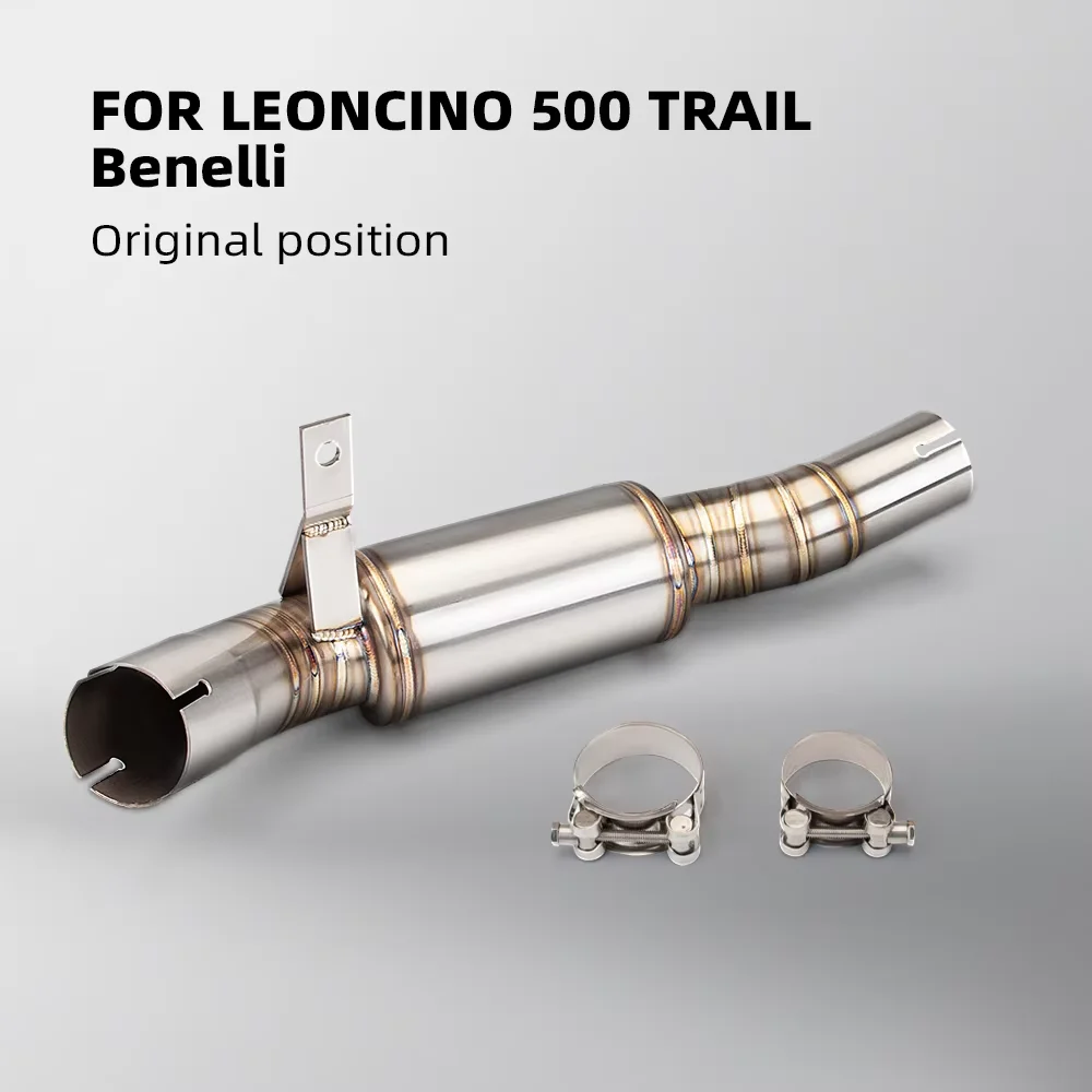 Escape slip-on Benelli Leoncino 500 Sport – silenciador deportivo