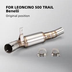 Escape slip-on Benelli Leoncino 500 Sport – silenciador deportivo