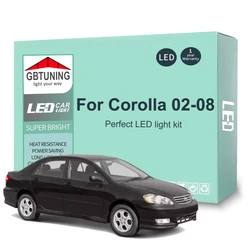 Bombillas LED Canbus Toyota Corolla 2002-2008 lámpara lectura maletero
