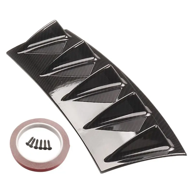 Difusor universal de labio inferior para parachoques trasero de coche en plástico ABS