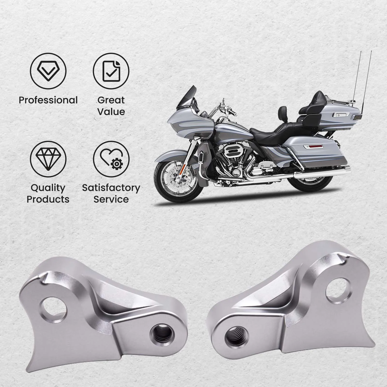 Kit descenso trasero Harley-Davidson Road King/Street Glide 2017-22