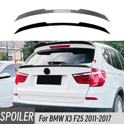 Alerón de maletero negro efecto carbono para BMW X3 F25