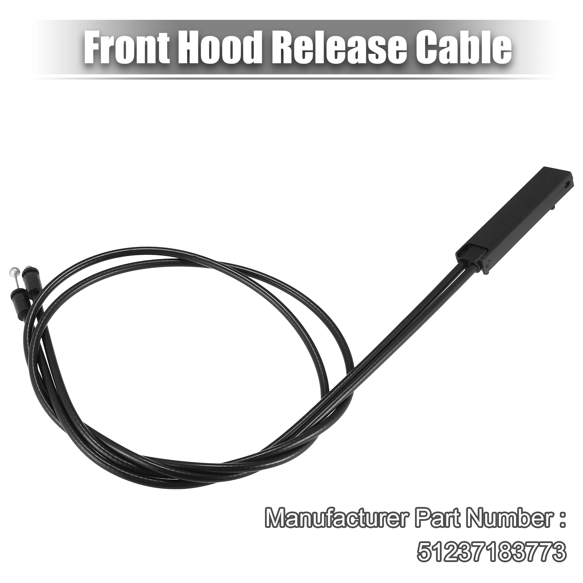 UXCELL 51237183773 Cable de apertura del capó BMW Serie 5 GT - imagen 3