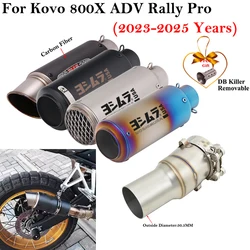 Escape Slip-On para Kove 800X Adventure Rally Pro 2023-2024