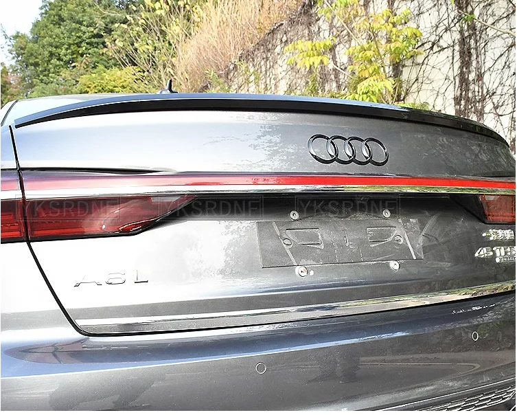 Alerón de maletero ABS efecto carbono para Audi A6 C8 2019-2022 - imagen 5