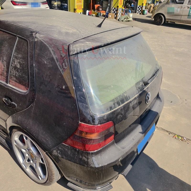VW Alerón trasero PU gris estilo R32 Golf 4 MK4 1998-2004 - imagen 3