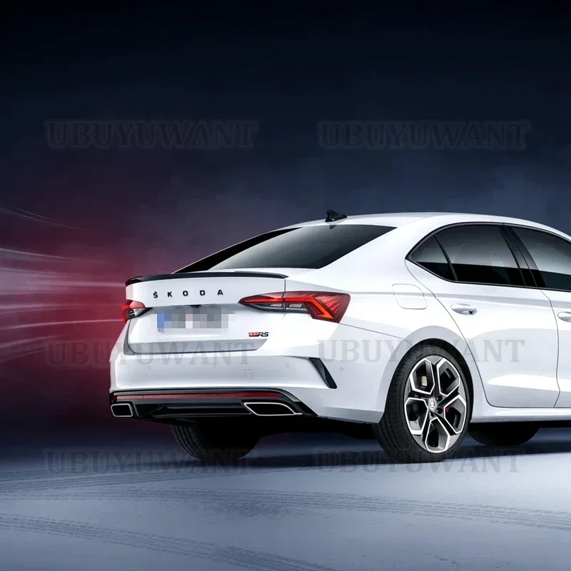 Tapa de maletero trasero estilo V, alerón de techo, ala trasera de coche ABS, accesorios de coche para Skoda Ovvia A8 NX TSI TDI Pro 2020-2025 - imagen 5