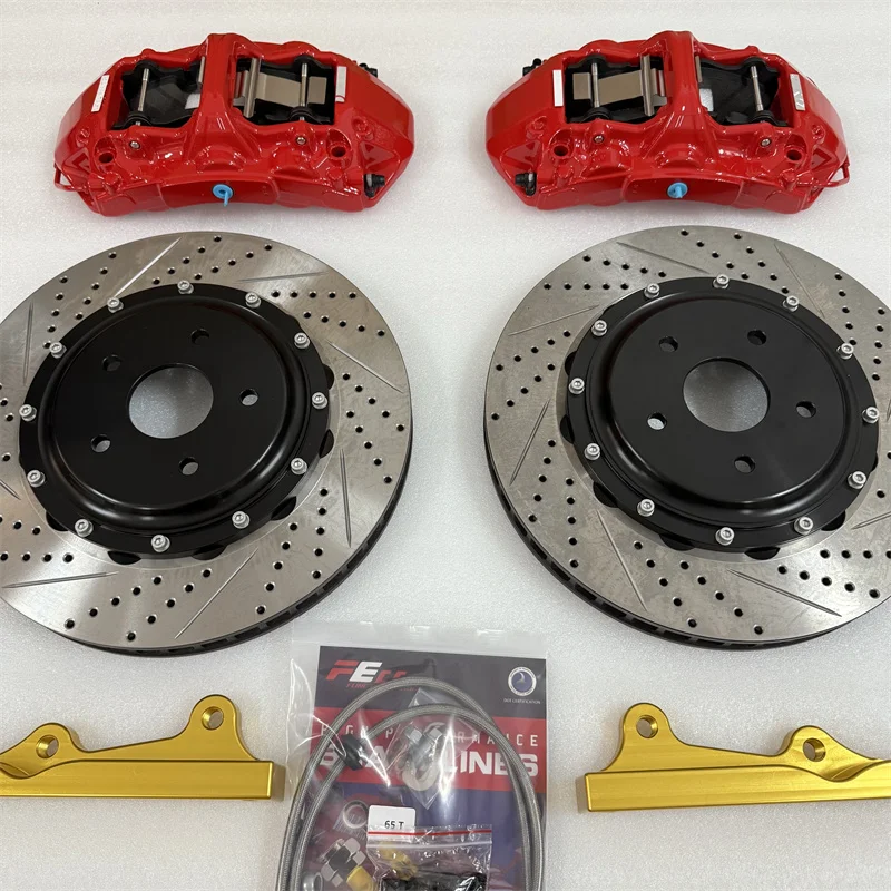 Kit de frenos GT6 con discos y pastillas para Toyota Supra MK3