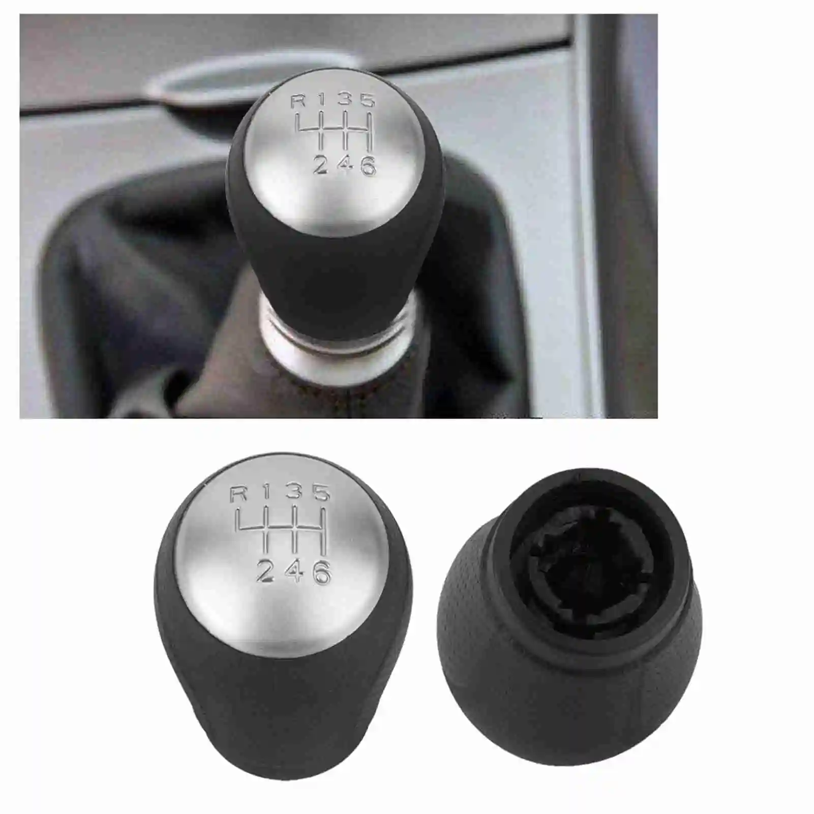 Pomo palanca cambios Qashqai X-Trail 2006-2013 6 velocidades
