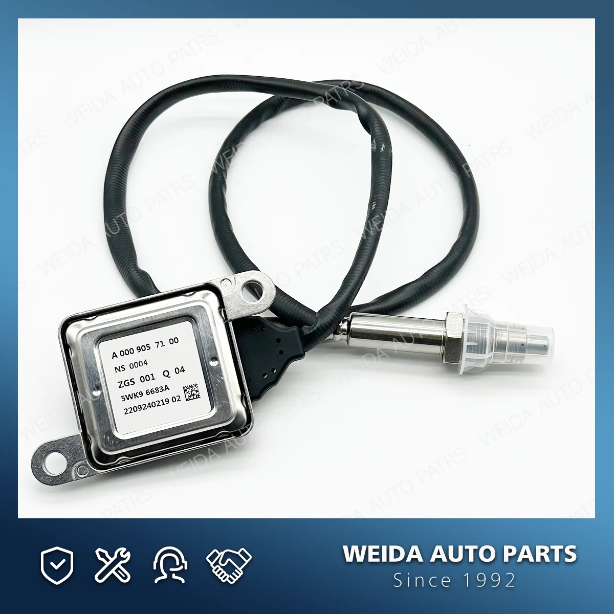5WK96683A A 0009057100   Sensor de óxido de nitrógeno Nox para mercedes-benz W221 ML320 ML350 S350 GL350 - imagen 2