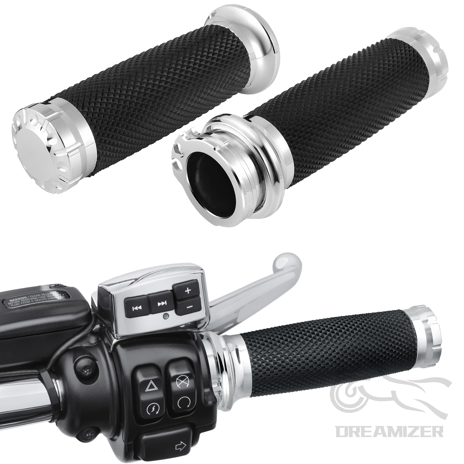 Punos Harley-Davidson 1 pulgada y 25mm para Touring/Street Glide - imagen 4