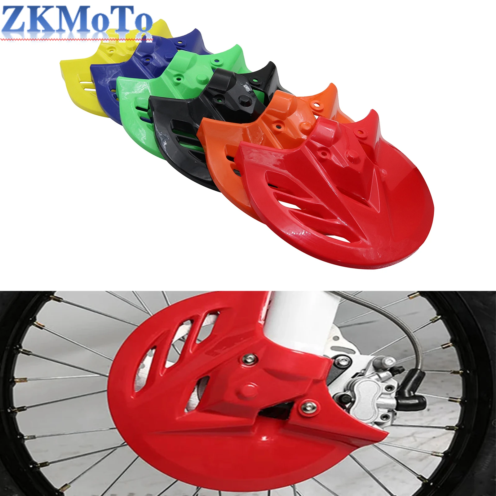 Protector de disco de freno delantero – Kayo T4/T6 y Honda CRF