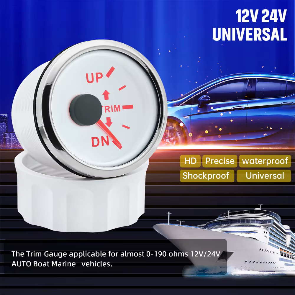 Indicador de trim impermeable 52 mm para motor fueraborda - imagen 3