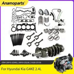 Kit juntas de motor Hyundai 2.4L G4KE para Santa Fe y Tucson