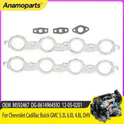 Juntas colector escape GM 4.8L 5.3L 6.0L – Chevrolet Cadillac Buick GMC