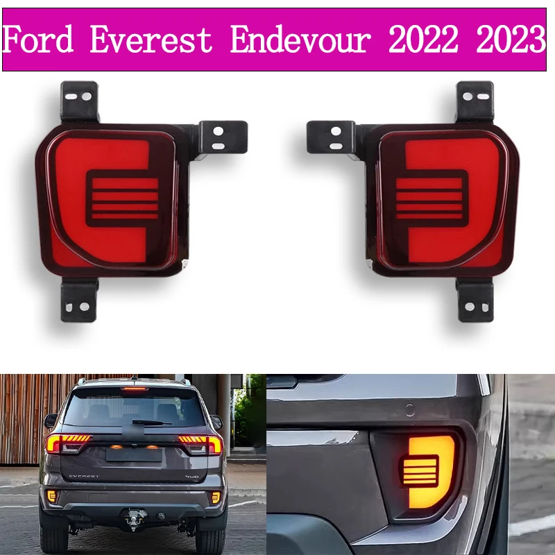 Luz LED trasera con freno y giro para Ford Everest Endeavor 2022-2023 - imagen 2