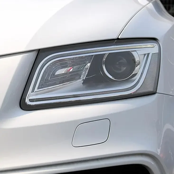 Tintado faros Audi Q5 SQ5 8R con película negra TPU 2009-2020 - imagen 2