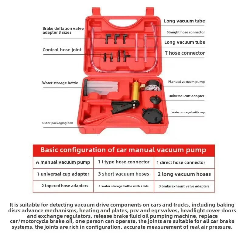 Kit de purga de frenos automático con bomba de vacío - imagen 3