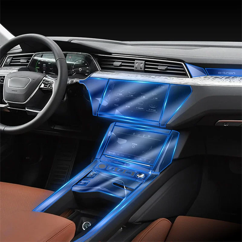 Protector pantalla TPU salpicadero Audi e-tron 55 quattro 2020 - imagen 3
