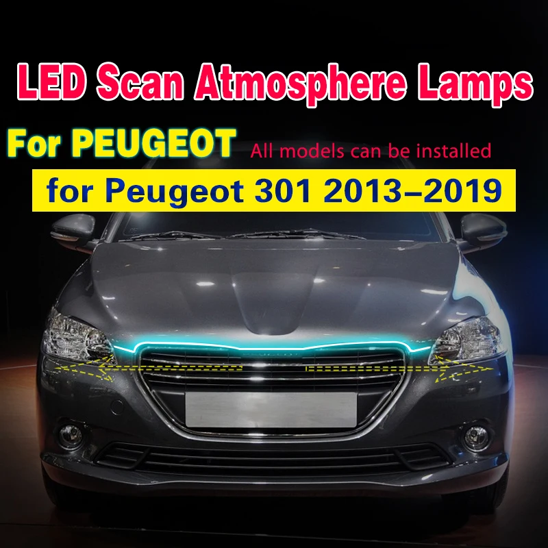 Luces antiniebla LED con DRL resistentes – Peugeot 301 2013-2019
