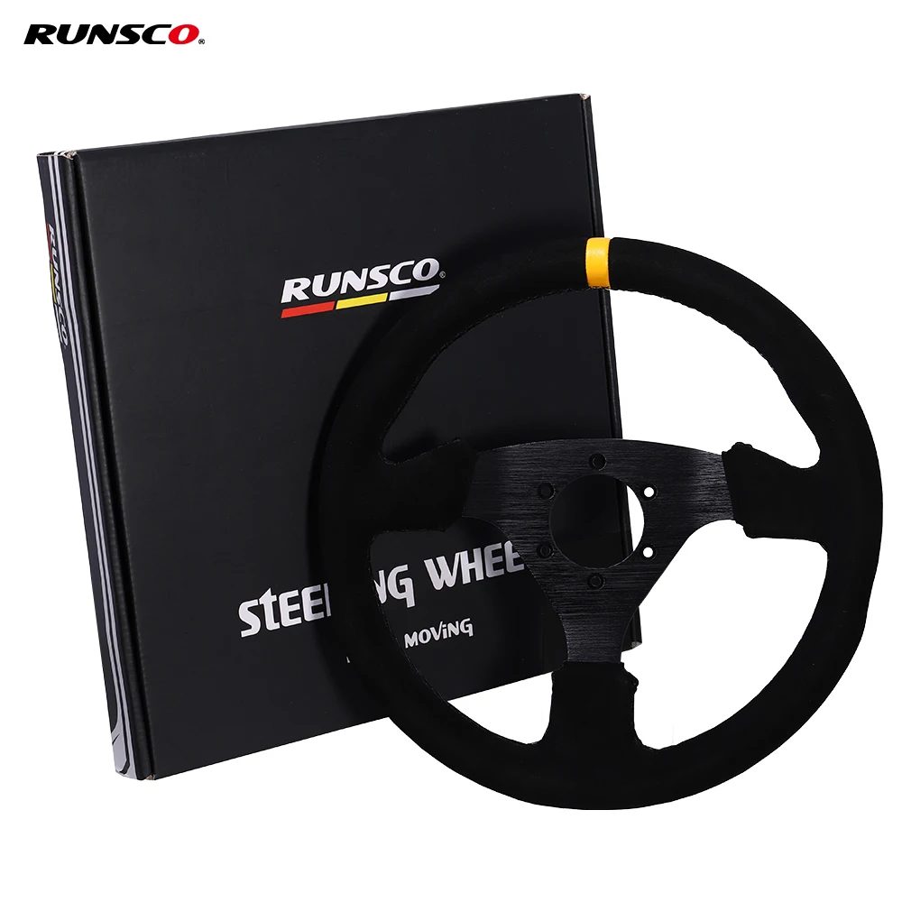 Volante universal 330 mm de ante para drift y sim racing