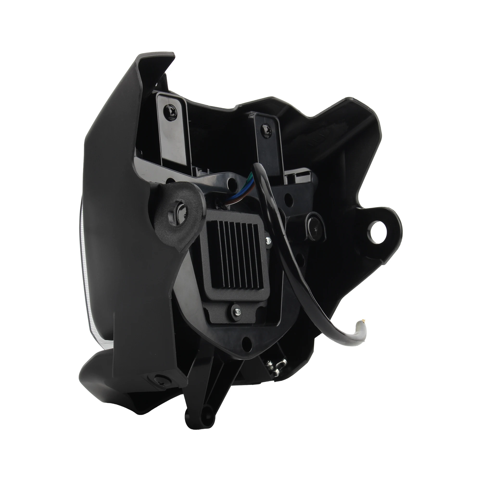 Para YAMAHA XTZ 150 motocicleta faro LED placa carenado Pit Dirt Bike Motocross accesorios de modificación Universal Enduro - imagen 4