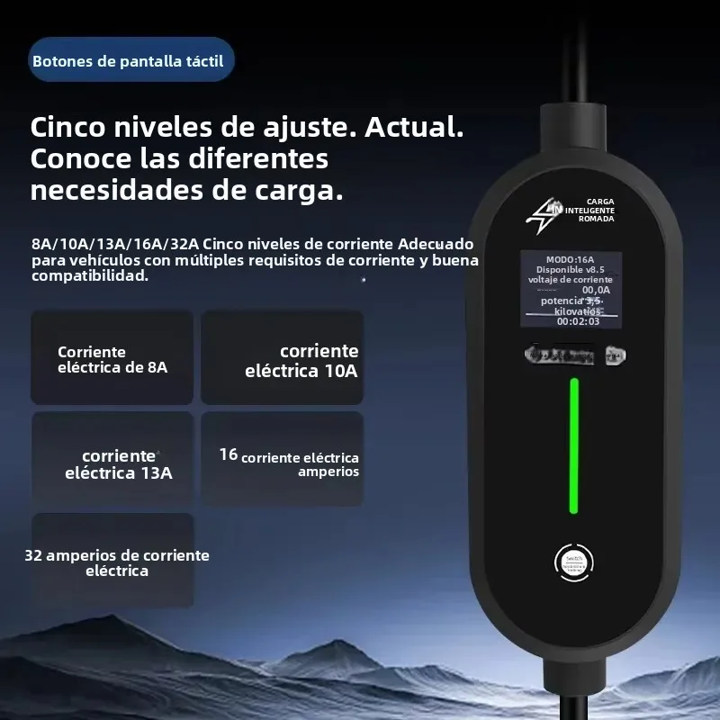 ROMADA Cable Cargador Tipo 2 7kW 32A - Vehículo Eléctrico - imagen 2