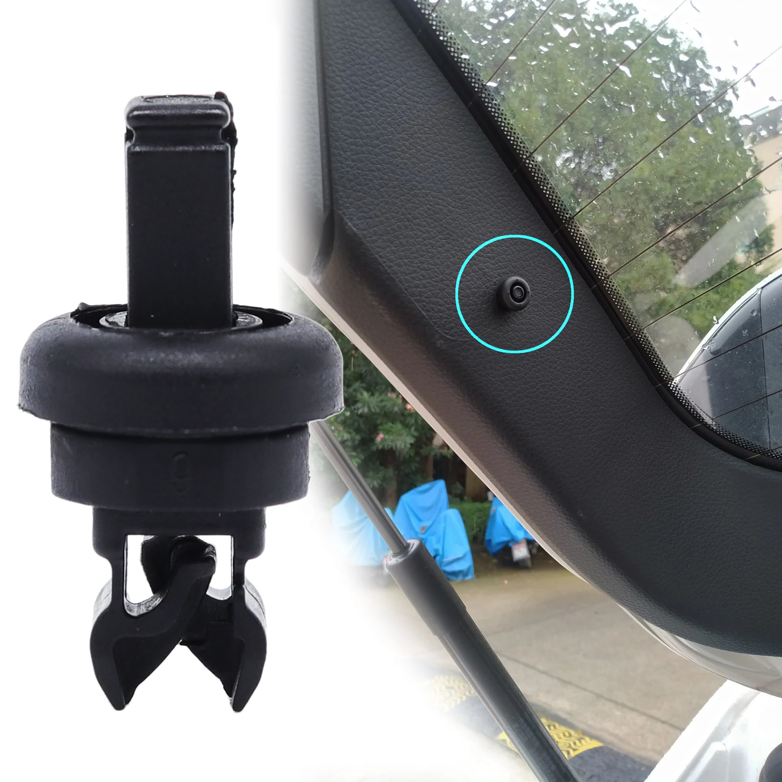 79916JD00A Clips para estante de maletero Nissan Qashqai Dualis