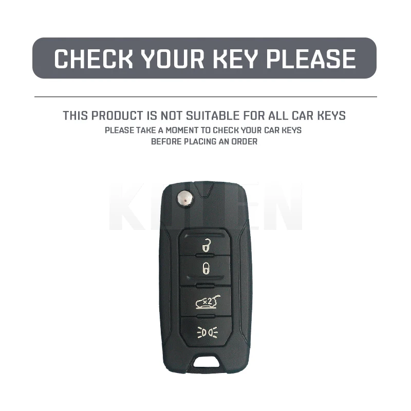 Funda de TPU para llave Jeep Renegade Compass 2016 2019