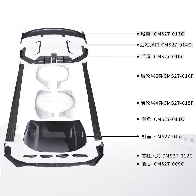 Kit de carrocería MaiAutoR para Trumpchi EMPOW R