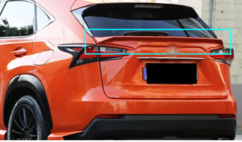 Alerón negro carbono para Lexus NX