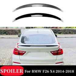 Alerón ABS BMW X4 F26 2014-2018 acabado carbono negro brillante