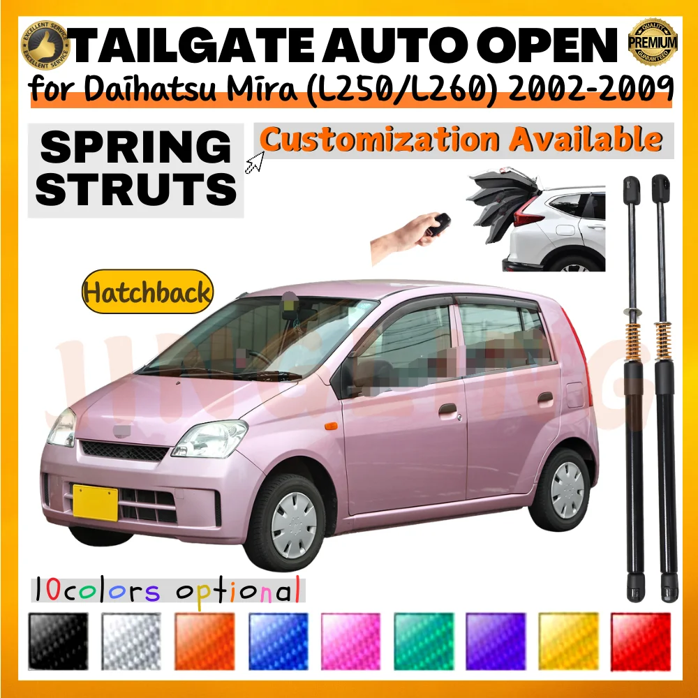 Puntales maletero Daihatsu Mira L250 (2002-2009)